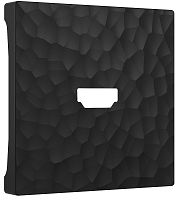 Лицевая панель Werkel Hammer для 1-м. розетки HDMI черный картинка